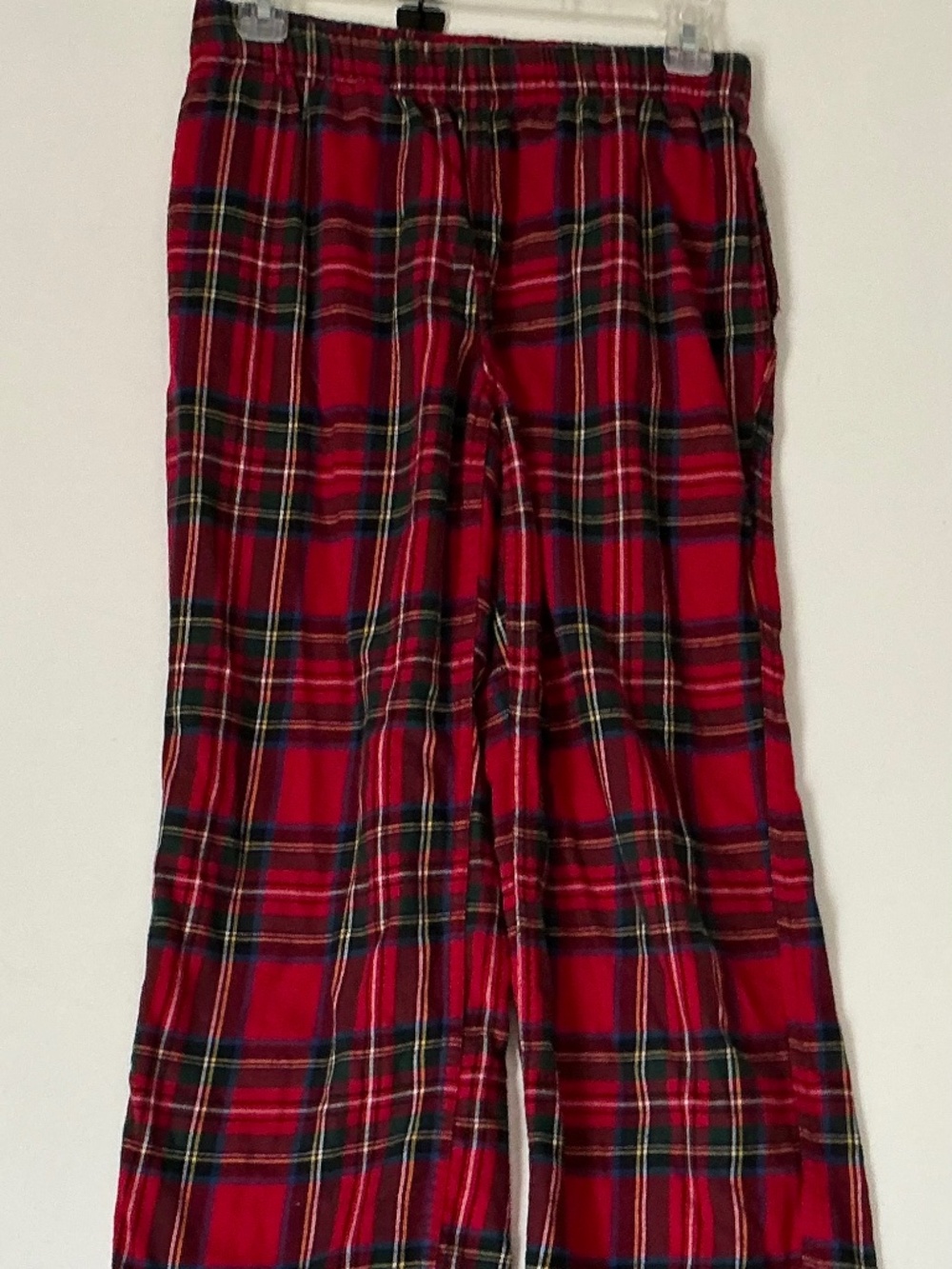 Land’s End Red flannel bottoms XS